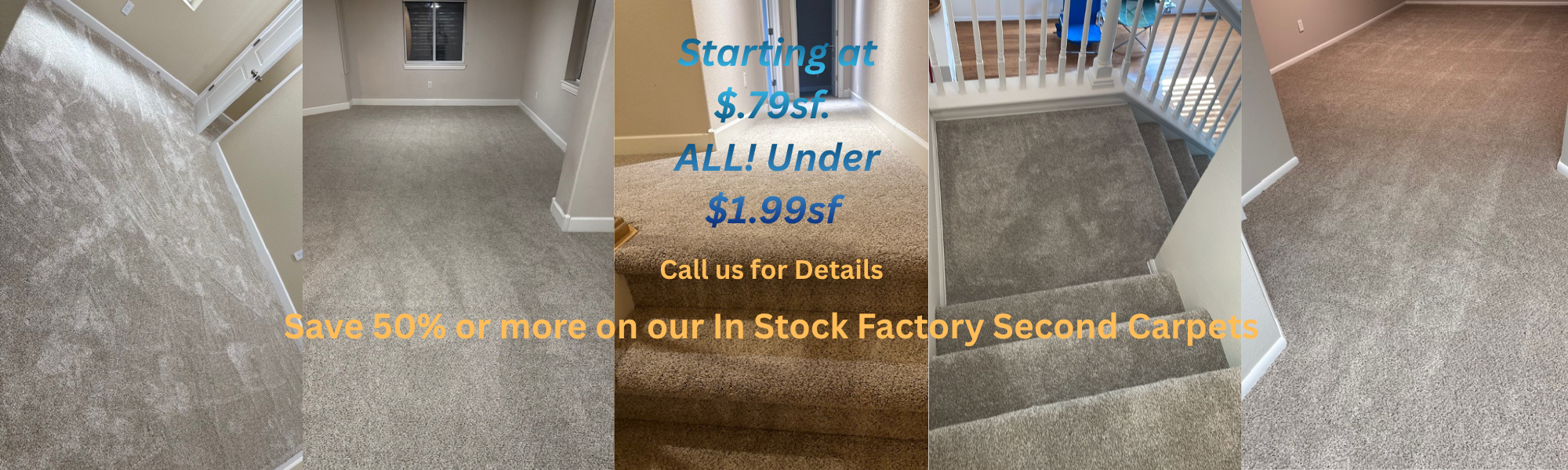 Save up to 50% off of retail with Floorz Carpet Outlet in Denver, CO