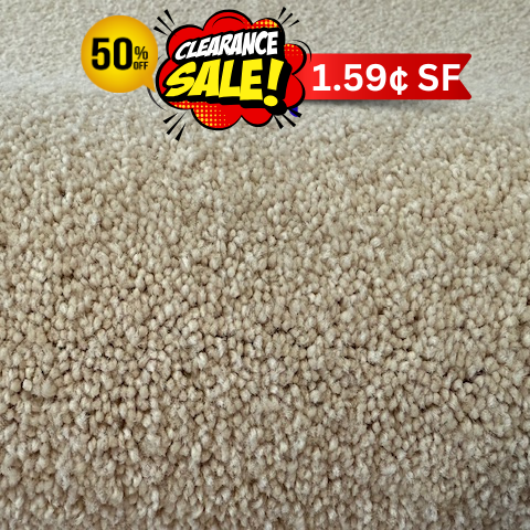Saxon - Sand is in stock at Floorz Carpet Outlet